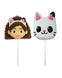 Hussel Gabbys Dollhouse Marshmallow Lollipop, 1x45g