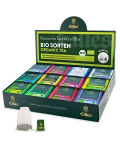 ORGANIC Mischbox mit 12 Sorten EILLES Teebeutel in Bio Qualität