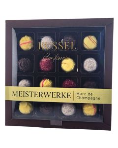 Hussel MEISTERWERKE Pralinenauslese Marc de Champagne, 200g