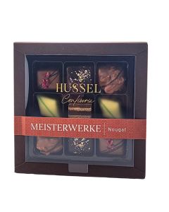 Hussel MEISTERWERKE Pralinenauslese Nougat, 110g
